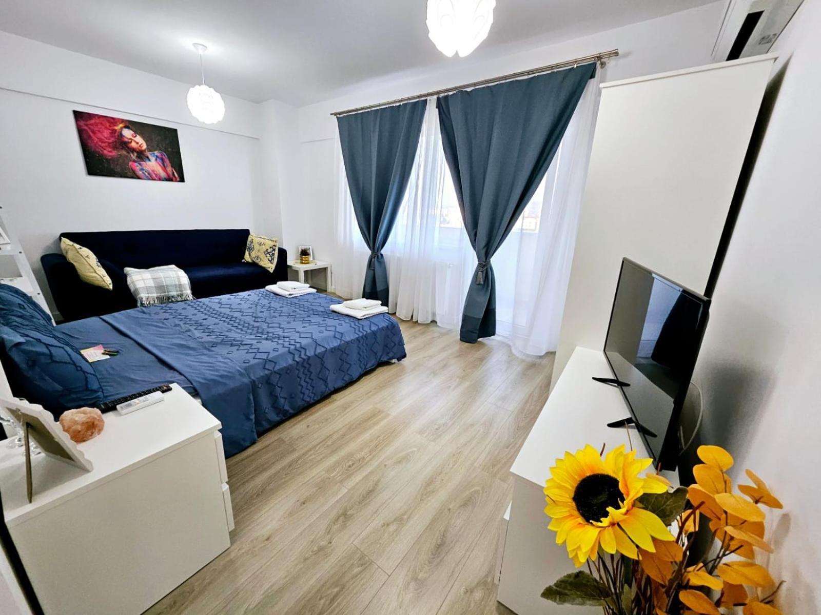 Apartmán Rainbow Blue Free Parking - Zona Spital Recuperare Iasi Exteriér fotografie